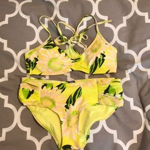 Bright floral Aerie bikini